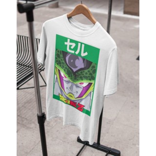 เสื้อยืด Unisex รุ่น เซลล์ Cell Edition ดราก้อนบอลแซด Dragon Ball Z สวยใส่สบายแบรนด์ Khepri 100%cotton comb_05