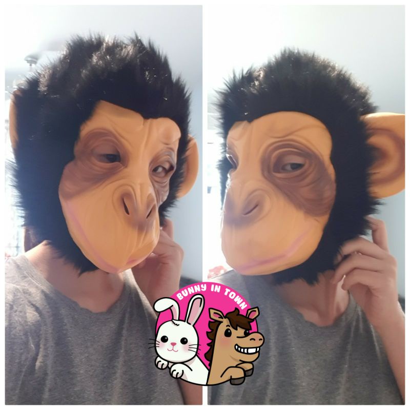 หน้ากากลิง-แบบไม่เต็มหัว-half-headed-monkey-mask