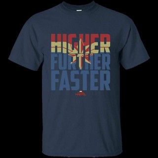 Marvel Captain Marvel Higher Faster Fill Graphic T-Shirt_01