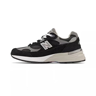 ของแท้100% รองเท้ากีฬาNew Balance 992 dark grey sports shoes male