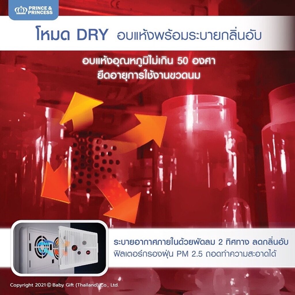 prince-and-princess-พรินซ์แอนด์พริ้นเซส-ตู้อบ-uv-prince-amp-princess-baby-uv-sterilizer-gen3