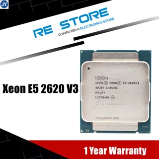 【พร้อมส่ง】เมนบอร์ดโปรเซสเซอร์ Cpu สําหรับIntel Xeon e5 2620 V3 LGA 2011-3 sr207 2.4GHz 6 core 85W e5 2620v3 รองรับ X99