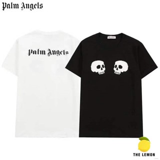 GP 【Lemon】Palm angels เสื้อยืดลายหัวกะโหลกสวยซักไม่หด [Limited Edition]