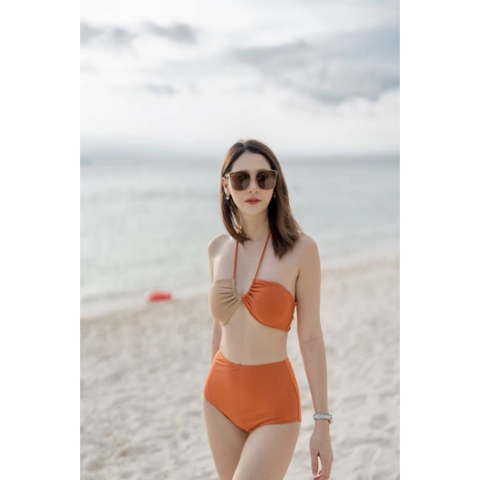 ชุดว่ายน้ำแฟชั่น-ชุดว่ายน้ำผู้หญิง-2-ชิ้น-beachbox-bs050-พร้อมส่งในไทย