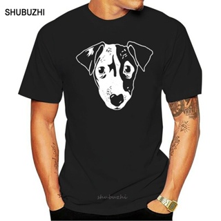 ใหม่ เสื้อยืดลําลอง แขนสั้น พิมพ์ลาย Hund Haustier Tier Jack Russel Terrier Hundegesicht Gesicht Kopf Neu แฟชั่นสําหรับผ