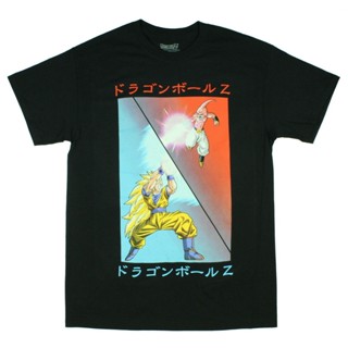 เสื้อเชิ้ต พิมพ์ลาย Dragball Z Gohan Vs Majin Buu Split สไตล์ฮิปสเตอร์_05