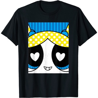 Flying Little Devilเสื้อยืดแขนสั้นลําลอง ระบายอากาศได้ดี พิมพ์ลายการ์ตูนThe Powerpuff Girls Fierce Bubbles สําหรับผ_05