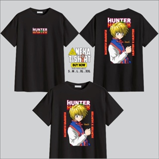 เสื้อยืด ลายการ์ตูนอนิเมะ KURAPIKA KURATA HUNTERXHUNTER KILLUA GON สไตล์ญี่ปุ่น_05