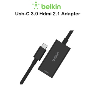 Belkin Usb-C 3.0 HDMI 2.1 Adapterภาพคมชัดระดับ8K30Hzยาว15cm สำหรับ WindowsOS MacOS(ของแท้100%)