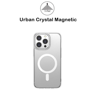 Wroof Wroof Urban Crystal Magnetic เคสใสกันกระแทกเกรดพรีเมี่ยม เคสสำหรับ iPhone14/14Plus/14Pro/14Promax(ของแท้100%)