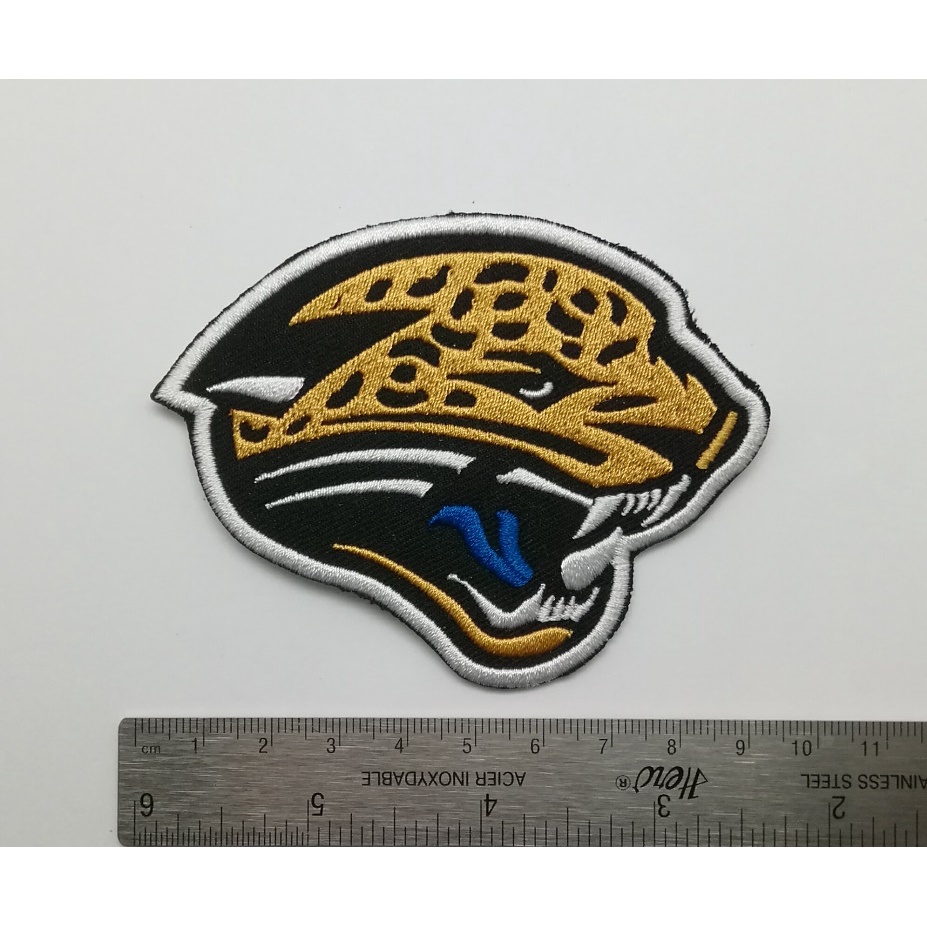 ตัวรีดติดเสื้อ-americasn-football-jacksonville-jaguars-ตกแต่งเสื้อผ้า-แจ๊คเก็ต-embroidered-iron-on-patch-diy