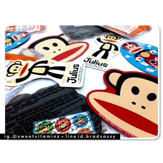 แม่เหล็กติดตู้เย็น Paul Frank มี 3 แบบ ใน 1 ชุด • ของเล่น ของสะสม จากชุดแฮปปี้มีล ปี 2013