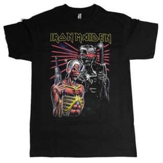 HH เสื้อวง IRON MAIDEN ลิขสิทธิ์แท้ ปี2018 เสื้อยืดคอกลม_57