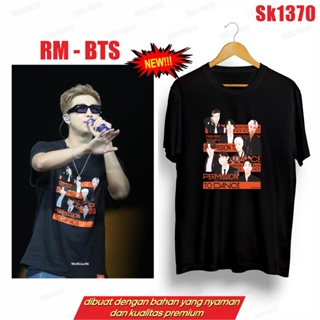 !! เสื้อยืด พิมพ์ลาย Bts RM PERMISSION TO DANCE ON STAGE SK1370 UNISEX_03