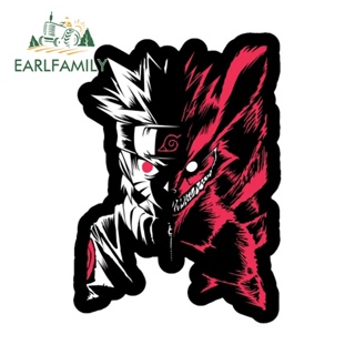 Earlfamily สติกเกอร์ไวนิล ลาย Uzumaki Naruto Evil ขนาด 13 ซม. x 9.3 ซม. สําหรับติดตกแต่งรถยนต์