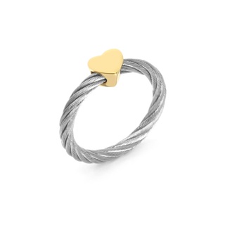 แหวน CHARRIOL Heart Ring, Yellow Gold 02-104-1271-0