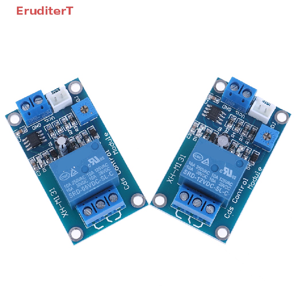 eruditert-โมดูลรีเลย์สวิตช์ควบคุมไฟ-dc5-12v-xh-m131-ใหม่