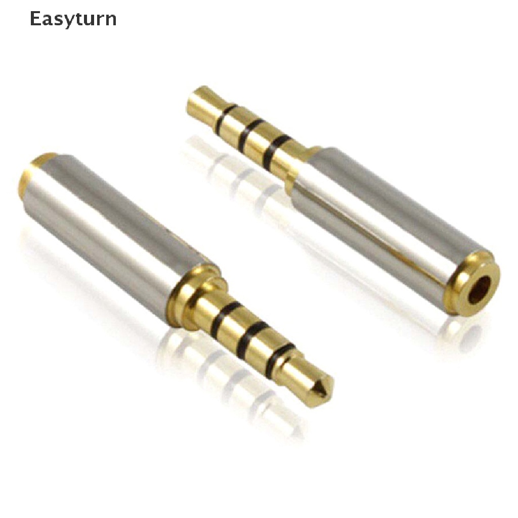 easyturn-อะแดปเตอร์แปลงเสียงสเตอริโอ-ตัวผู้-3-5-มม-เป็นตัวเมีย-2-5-มม-3-5-มม-เป็น-2-5-มม-คุณภาพสูง