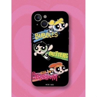 เคสไอโฟนดำรวมทีม เดอะพาวเวอร์พัฟฟ์เกิลส์ i7-14promax (Case iphone) สินค้างานลิขสิทธิ์แท้100% X The Powerpuff Girls