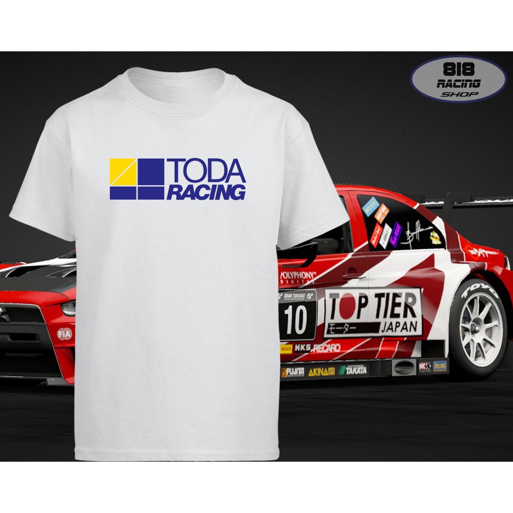 เสื้อยืด RACING เสื้อซิ่ง [TODA RACING]_12 | Shopee Thailand