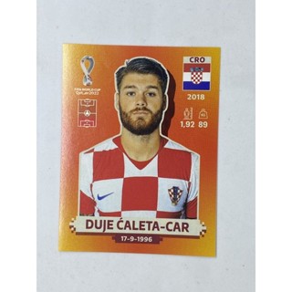 Duje Caleta-car สติ๊กเกอร์สะสม ฟุตบอลโลก world cup 2022 Croatia ของสะสมทีมฟุตบอล โครเอเชีย