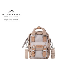 DOUGHNUT BAG : Macaroon Tiny Happy Camper Series : IVORY กระเป๋าสะพายข้าง (รหัสสินค้า 09620 )