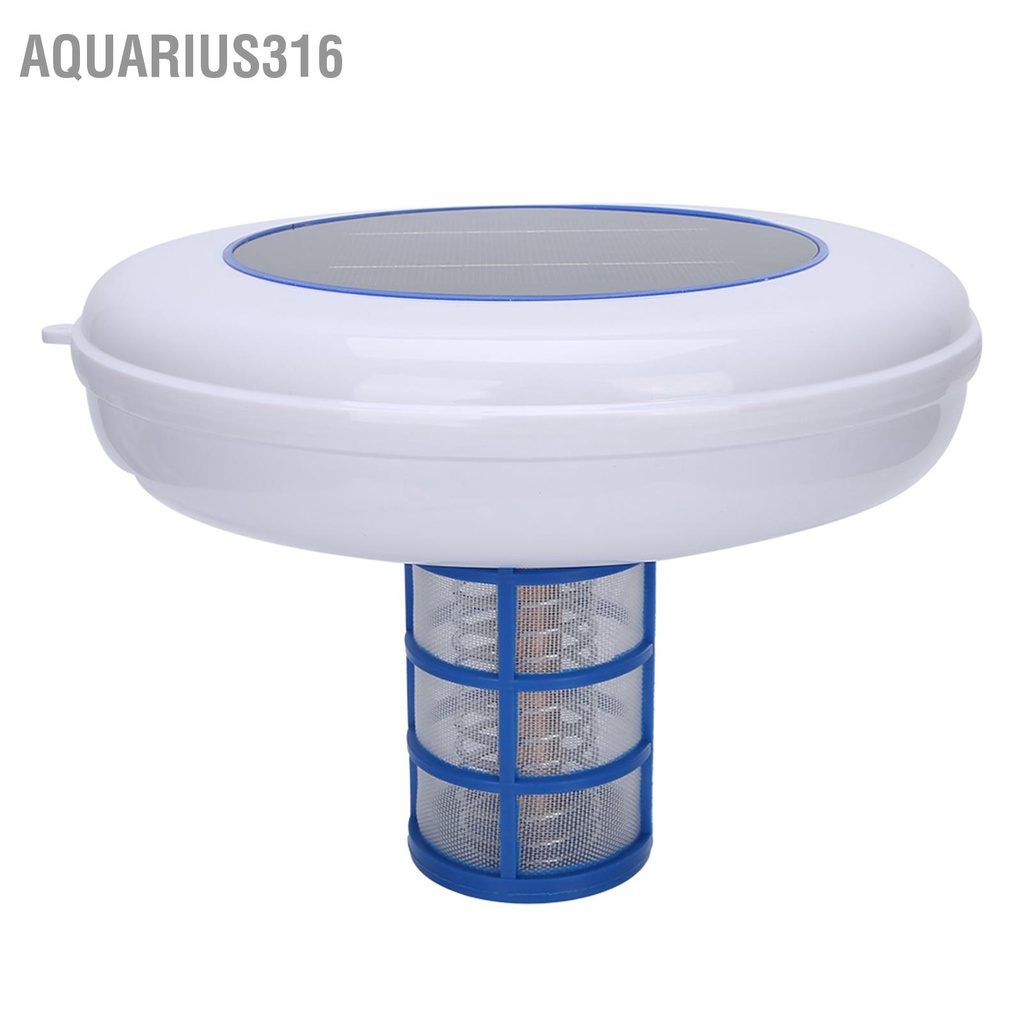 aquarius316-สระว่ายน้ำพลังงานแสงอาทิตย์เครื่องกรองน้ำ-ionizer-เครื่องมือทำความสะอาดสำหรับน้ำพุสปาบ่อกลางแจ้ง