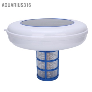  Aquarius316 สระว่ายน้ำพลังงานแสงอาทิตย์เครื่องกรองน้ำ Ionizer เครื่องมือทำความสะอาดสำหรับน้ำพุสปาบ่อกลางแจ้ง