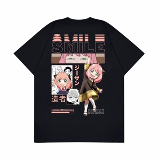 Sakazuki T-shirt Anime Spy X Family Anya Forger Smile T-shirt Series-A0088_05