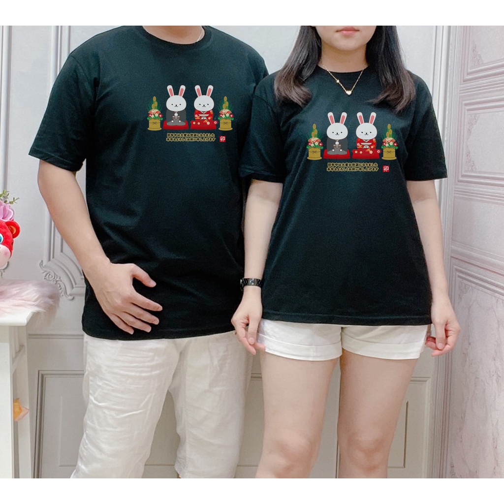 s-5xl-ผ้าฝ้าย-100-เสื้อยืดแขนสั้น-พิมพ์ลาย-rabbit-สไตล์จีน-แฟชั่นคู่รัก-สําหรับผู้ชาย-และผู้หญิง