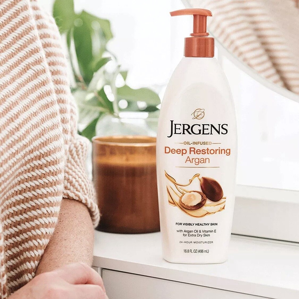 jergens-deep-restoring-argan-496ml-made-in-usa-เพื่อผิวสุขภาพดีอย่างเห็นได้ชัด-ด้วย-argan-oil-amp-vitamin-e