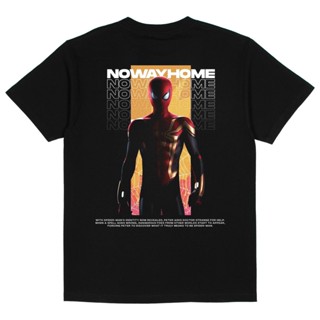 HITAM PRIA Spider-man T-Shirt NO WAY HOME | Spiderman T-SHIRT | Marvel COMICS Mens Black Shirt_01