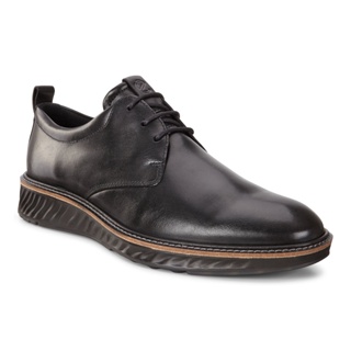 ECCO ST.1 Hybrid Black Santiago รองเท้าหนัง