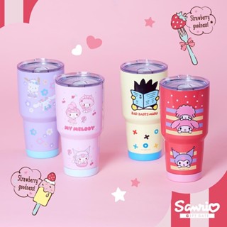 SANRIO แก้วน้ำเก็บความเย็น แก้วน้ำสเตนเลสเก็บความเย็น จากแบรนด์ SANRIO ผลิตจากวัสดุคุณภาพดี ความจุ : 800 มล.