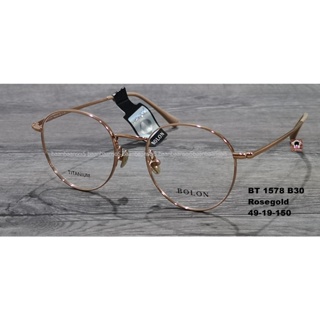BOLON Preston BT1578 - FW22 Bolon Eyewear   ส่งฟรีๆ  โบลอน  กรอบแว่น แว่นตา แว่นกรองแสง แว่นแบรนด์ แว่นออโต้  💯%