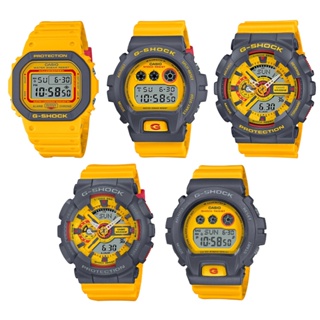 สินค้า Casio G-Shock นาฬิกาข้อมือผู้ชาย/ผู้หญิง รุ่น (DW-5610Y-9,DW-6900Y-9,GA-110Y-9A,GMA-S110Y-9A,GMD-S6900Y-9A)