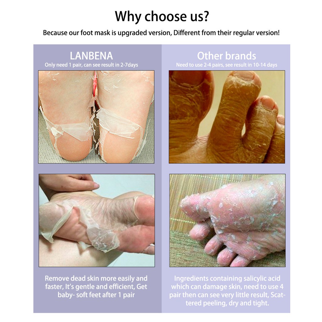 ขายปลีก-lanbena-lavender-มาส์กเท้า-เครื่องสําอาง-บํารุงผิวเท้า-1-คู่-40-กรัม-ต่อมล-11292
