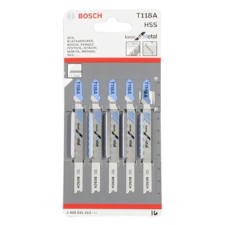 MODERNHOME BOSCH ใบเลื่อยฉลุ รุ่น T118A (แพ็ค 5) ใบเลื่อยฉลุ ใบฉลุ