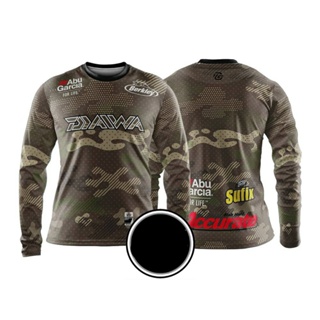 เสื้อกีฬาตกปลา Camo DAIWA Sublimation | เสื้อผ้า ป้องกันรังสียูวี สําหรับตกปลา | เสื้อแขนยาว Baju Pancing | พร้อมส่ง