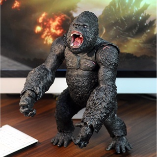 โมเดลฟิกเกอร์ PVC รูปกอริลล่า Godzilla vs Kong แฮนด์เมด ขนาดใหญ่ 35 ซม. ของขวัญวันเกิดฮาโลวีน ของเล่นสําหรับเด็ก