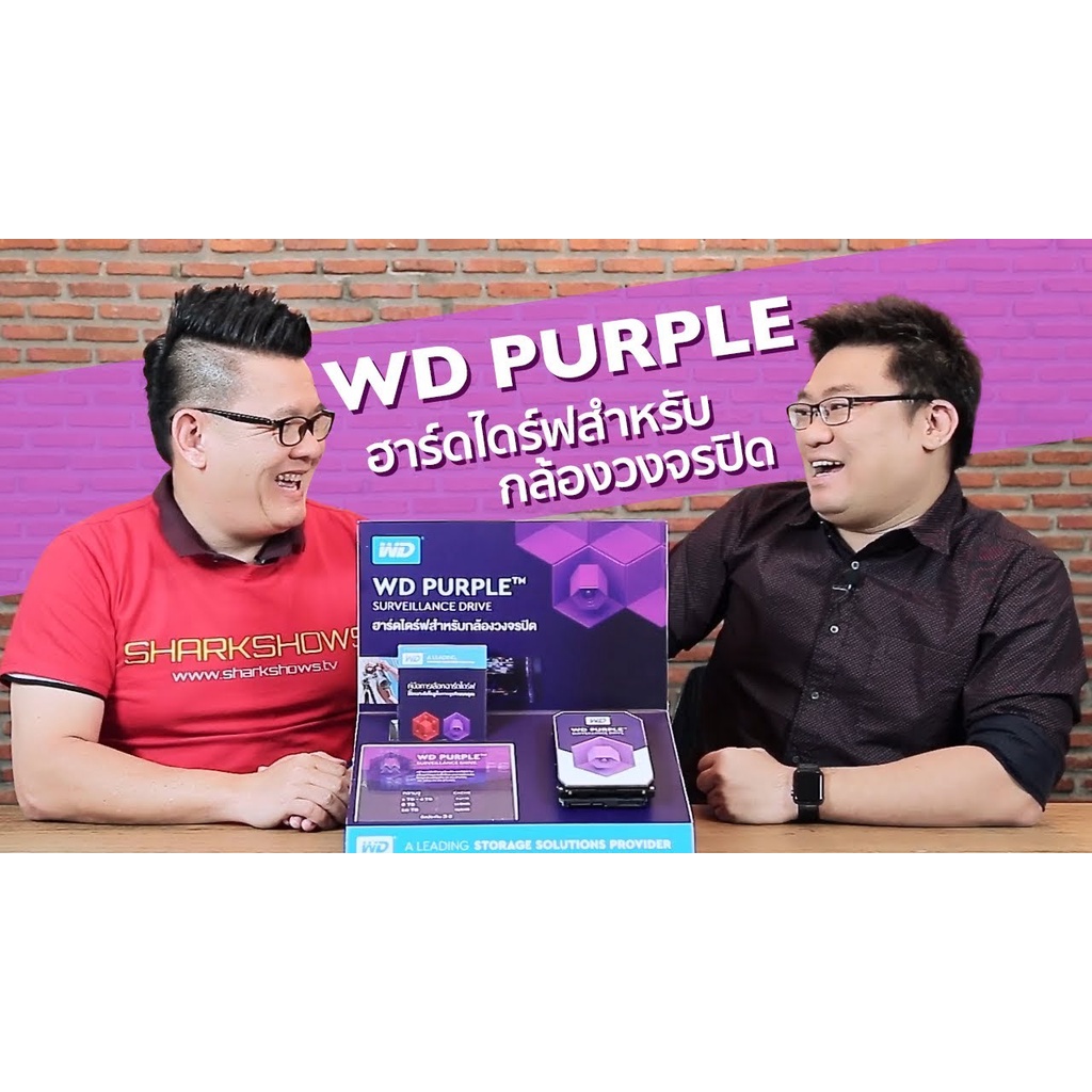 ภาพสินค้า1 TB HDD (ฮาร์ดดิสก์กล้องวงจรปิด) WD PURPLE 5400RPM SATA3 (WD10PURZ) Warranty 3 - Y จากร้าน hardware_corner บน Shopee ภาพที่ 4