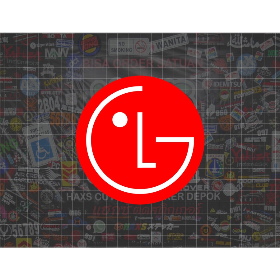 สติ๊กเกอร์ตัด LG ขนาด 11.5 ซม. สําหรับ Ac | Shopee Thailand