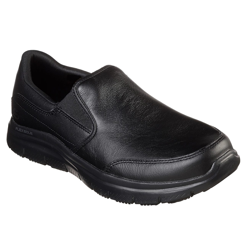 ภาพสินค้าSkechers สเก็ตเชอร์ส รองเท้าผู้ชาย Men Work Flex Advantage Slip Resistant Bronwood Work Shoes - 77071-BLK Memory Foam Relaxed Fit (K.W Live) จากร้าน skechers_officialshop บน Shopee ภาพที่ 2