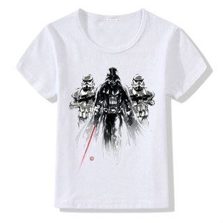 2019 Fashion T shirt Kids Star Wars Funny T-shirt Baby Boys Short Sleeve Summer Tshirt Children Tops_01