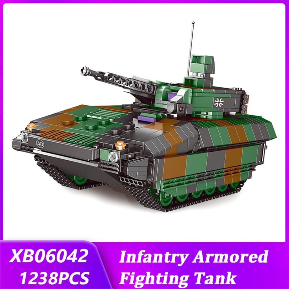 ของเล่นตัวต่อเลโก้รถถัง-ยานพาหนะ-ทหารเยอรมัน-ของขวัญ-n3ub-803-ชิ้น