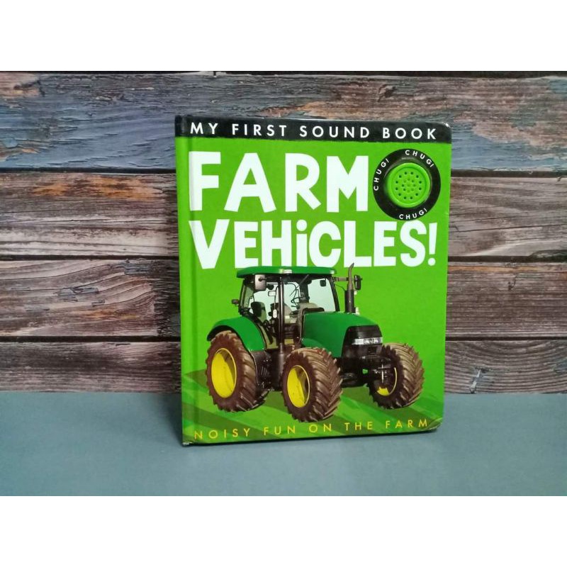 boardbook-มือสอง-my-first-sound-book-farm-vehicles