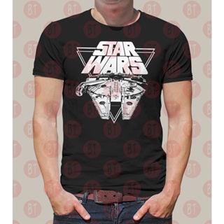 Star Wars The Last Jedi Millennium Falcon Triangle Unisex Gildan Premium S to 5XL T-Shirt_01