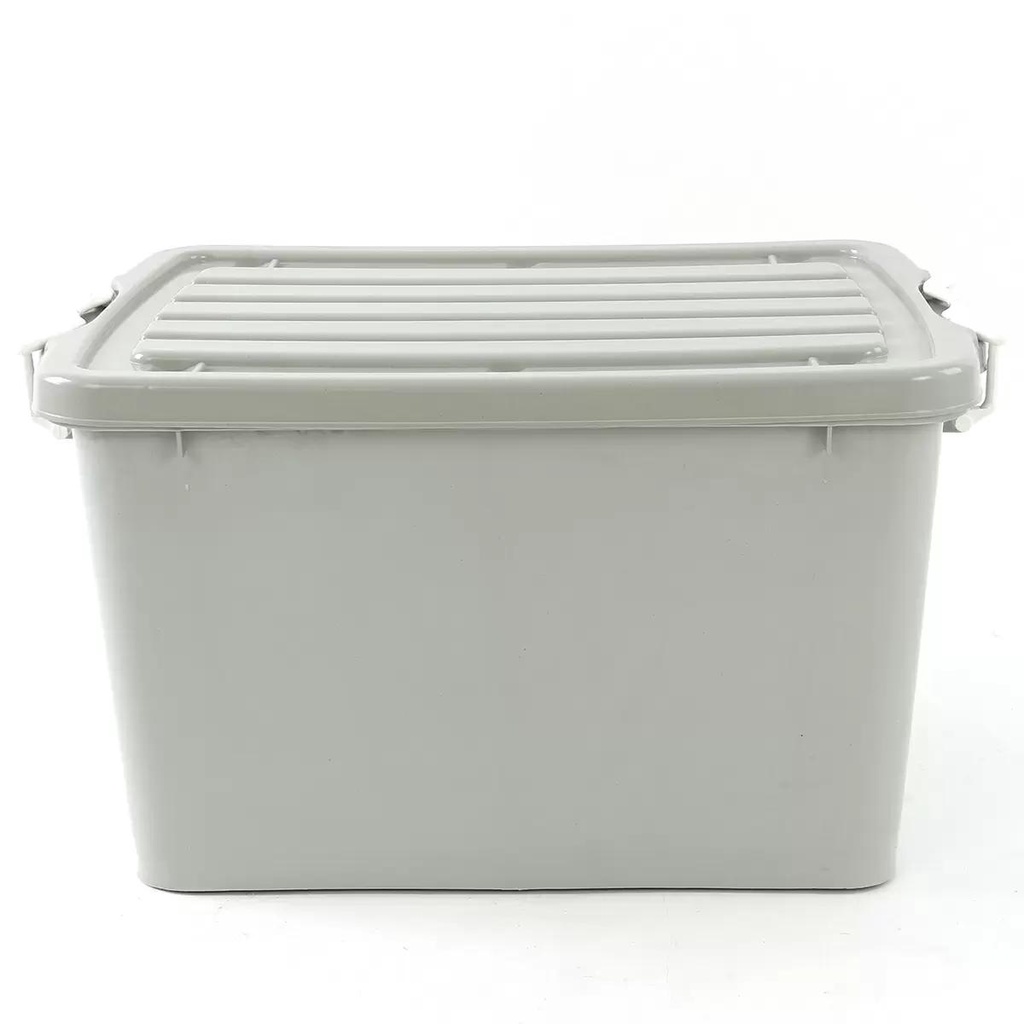 modernhome-modern-กล่องพลาสติก-100-ลิตร-สีเทา-กล่องพลาสติก-กล่อง-กล่องใส่ของ-กล่องเก็บของ