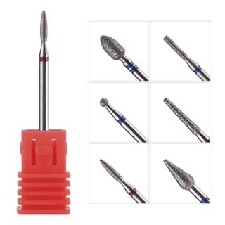 【AG】Nail Art Drill Bit Dead Removal Emery Grinding Stick Manicure Tool