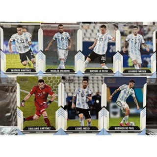 Panini Score FIFA 2021-22 Base Cards ทีมชาติ&amp;สโมสร ครบทีม 7 ใบ บางทีมมี 8 ใบ